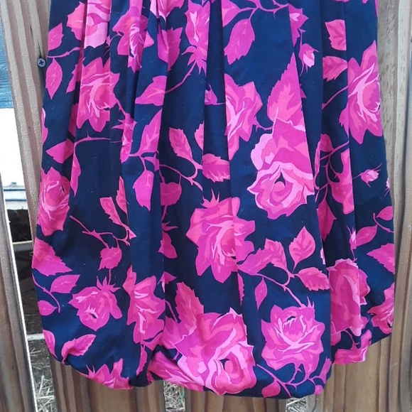 Forever 21 Black and Pink Party Cocktail Dress M - Picture 4 of 11